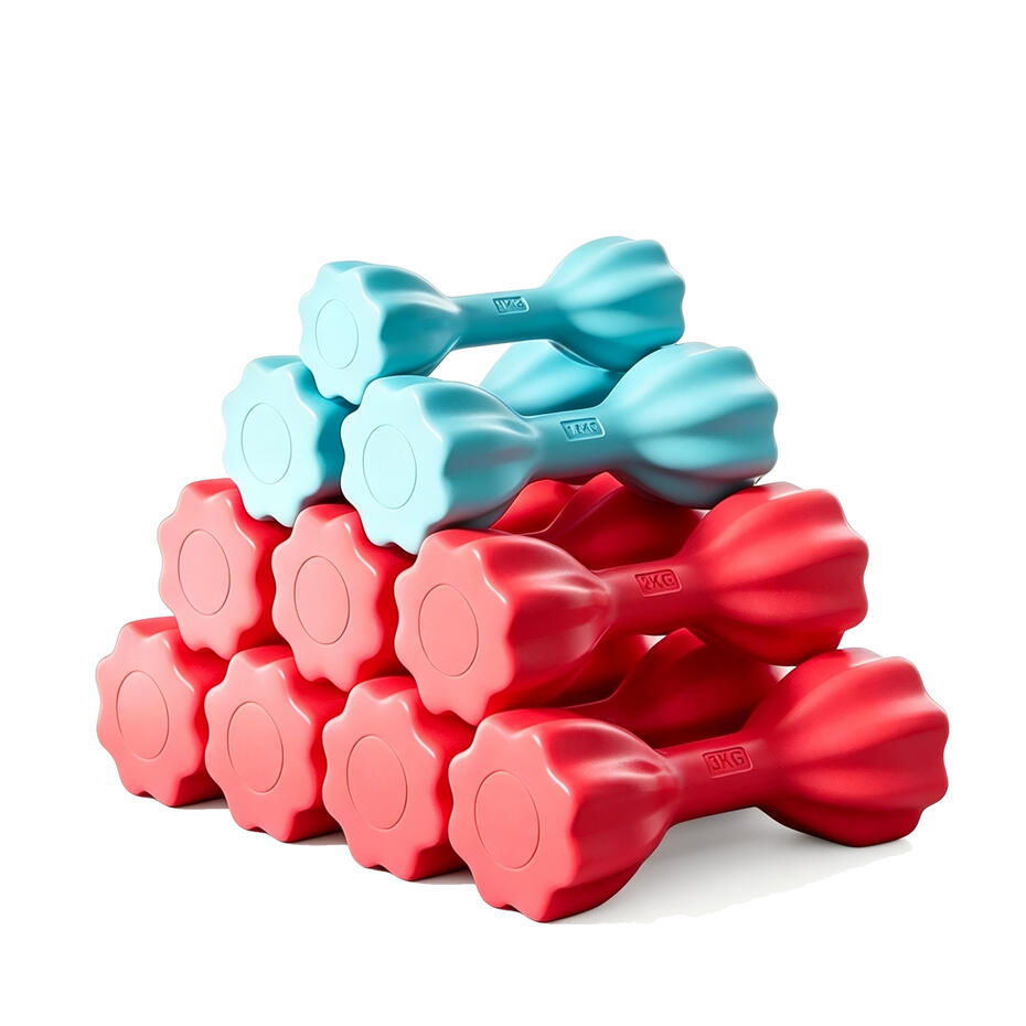 decorative petal design home gym fitness weights, matte finish home workout weights for women, Wholesale, factory direct supply